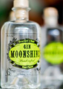 Moonshine Gin Kaffee